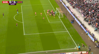 半场战报：诺丁汉森林4-0桑德兰，怀特、伍德破门，休姆乌龙