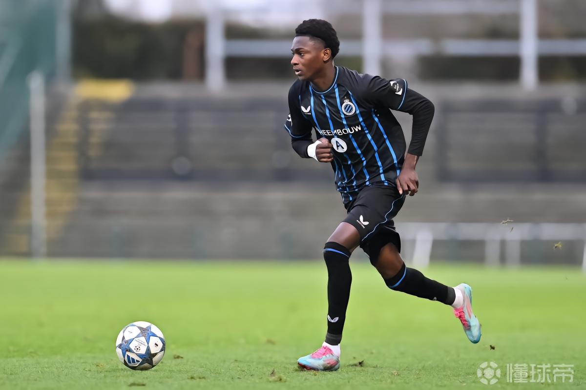 德天空：巴萨正在谈布鲁日18岁边锋比西武的转会