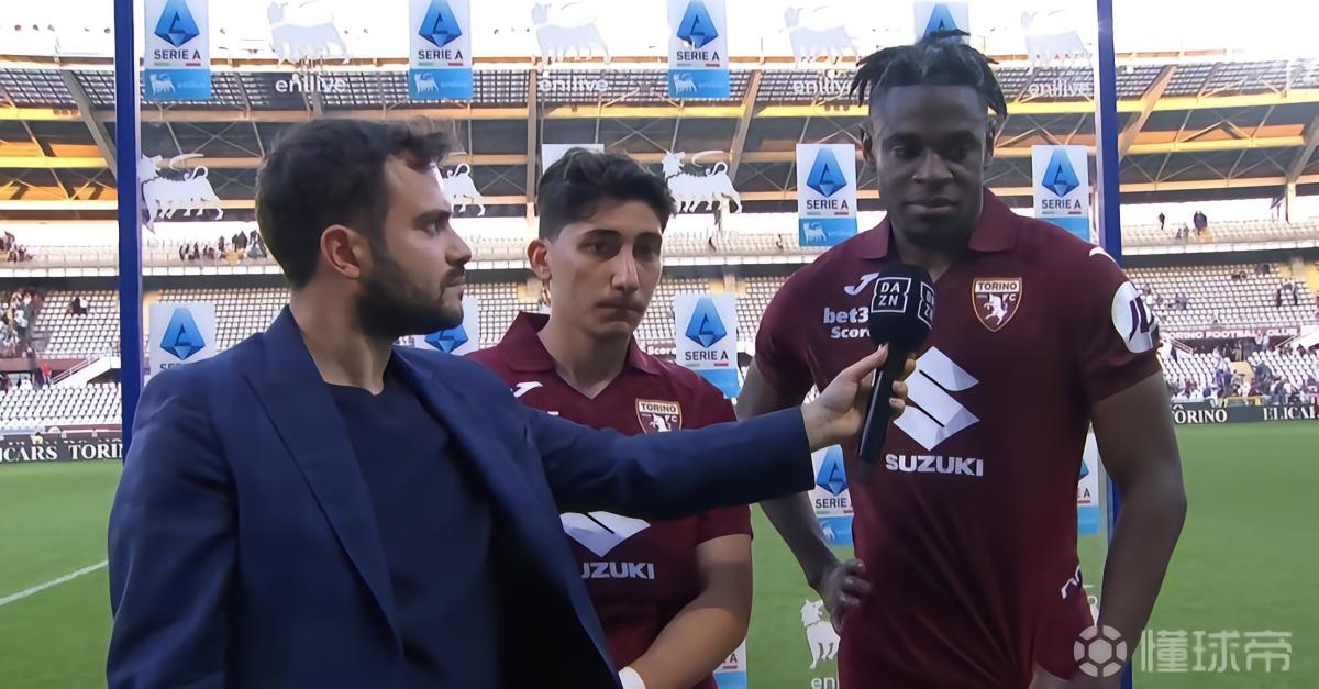 萨帕塔：国米即将赢得联赛冠军，但今天我们本可以逆转他们