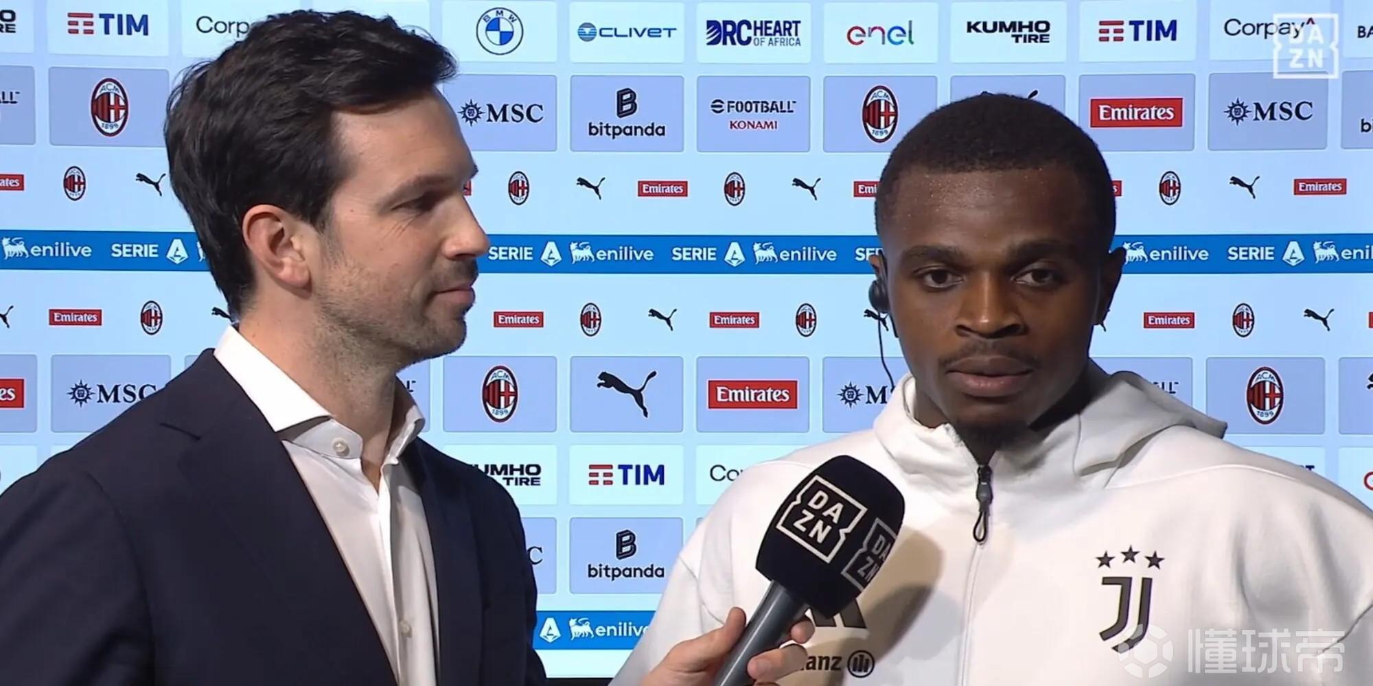 卡卢卢：今天我们创造的机会比平时少，因为米兰防线收得很紧