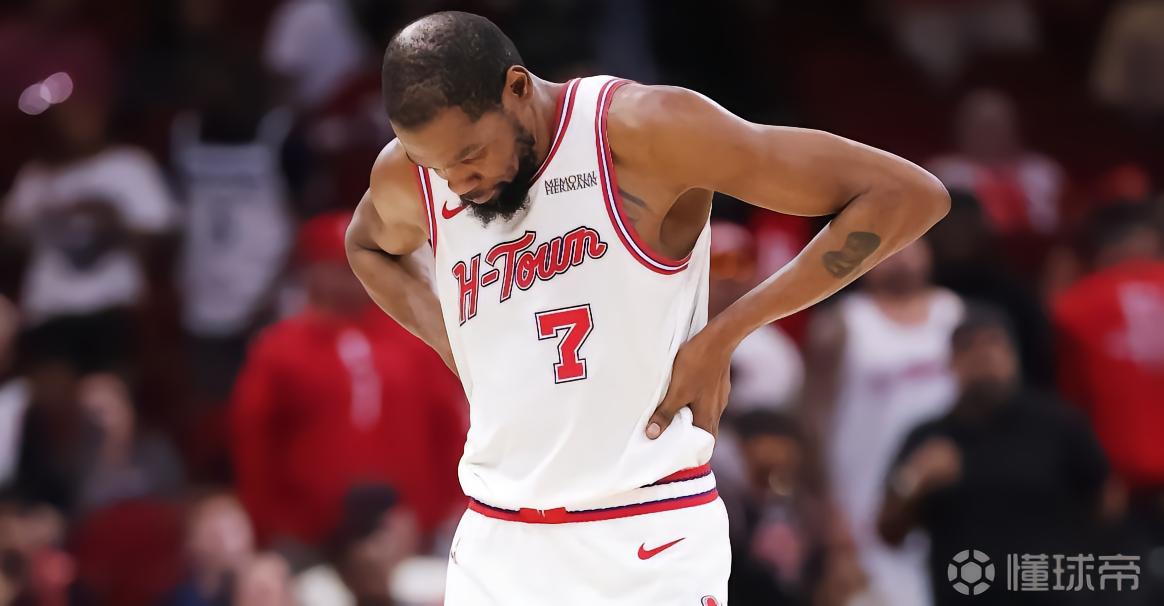 Shams：杜兰特脚踝伴有骨挫伤，确认缺席今日对阵湖人G4