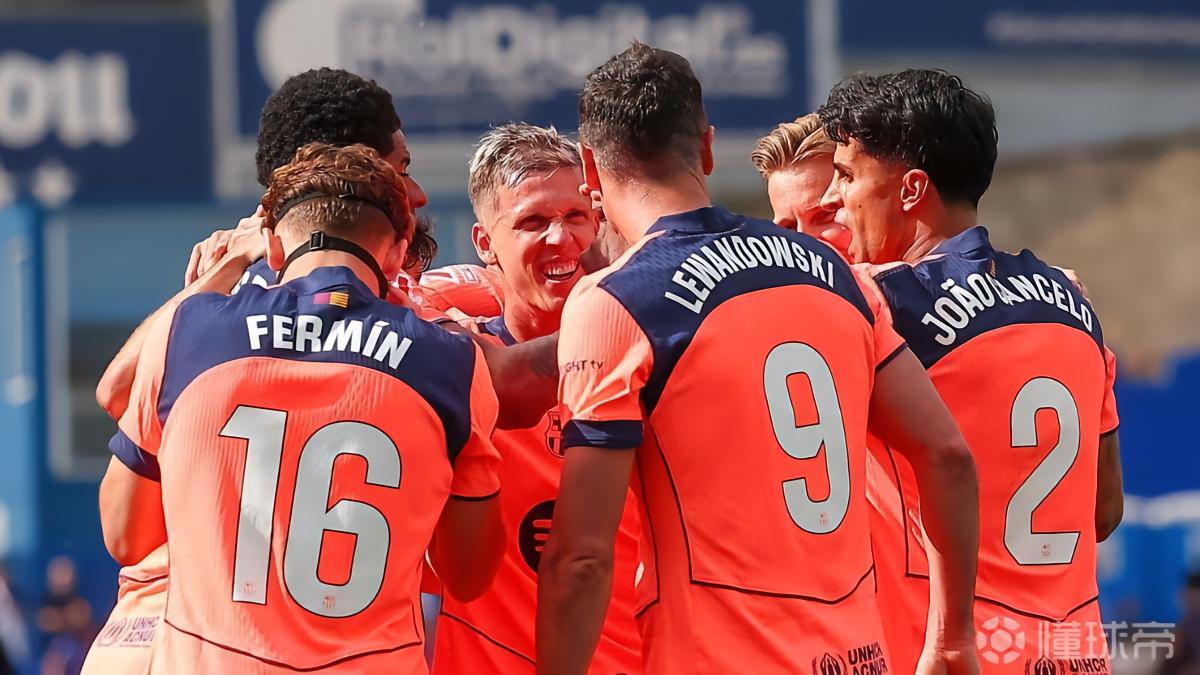 每体：外界都在质疑巴萨的防守，但他们是西甲丢球最少的球队