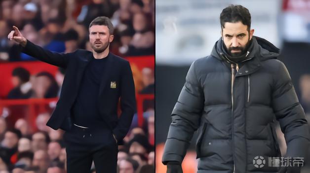 曼联本赛季英超在卡里克治下13场9胜，阿莫林治下20场8胜