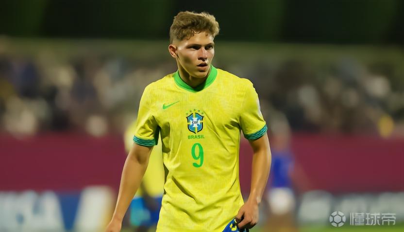 阿斯：巴伊亚17岁前锋德尔被誉为巴西哈兰德，未来有望去曼城