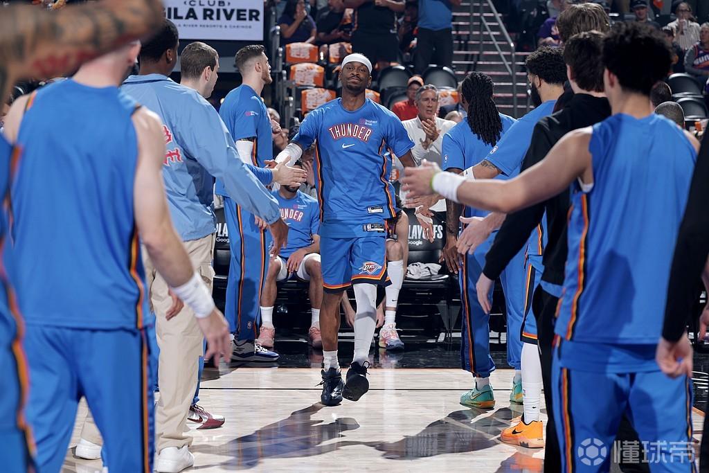 强势，雷霆连续三年季后赛首轮横扫对手晋级