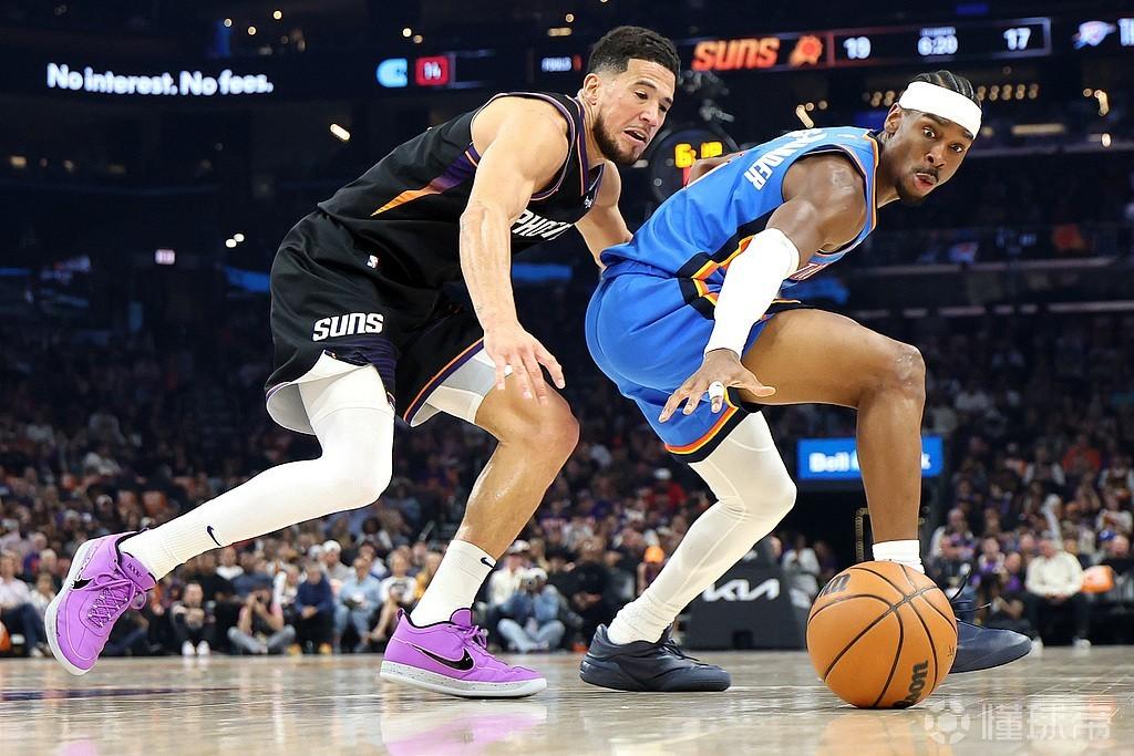 不可阻挡，SGA系列赛首轮场均33.8分8助攻，命中率高达55.1%