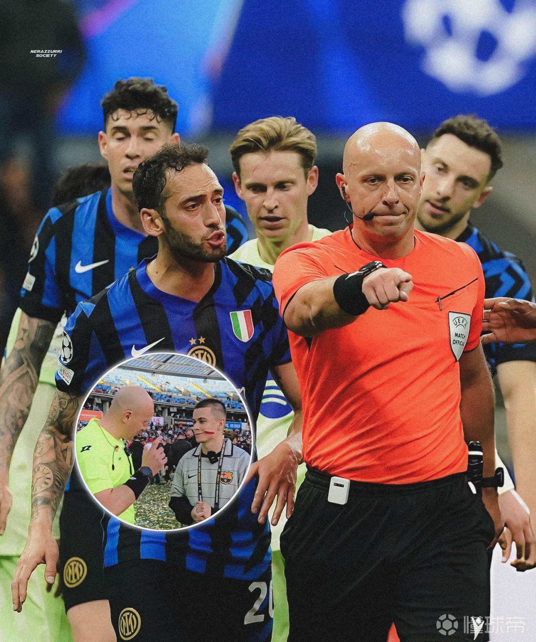 马齐尼亚克：欧冠半决赛我的判罚有利于巴萨，但VAR纠正了我