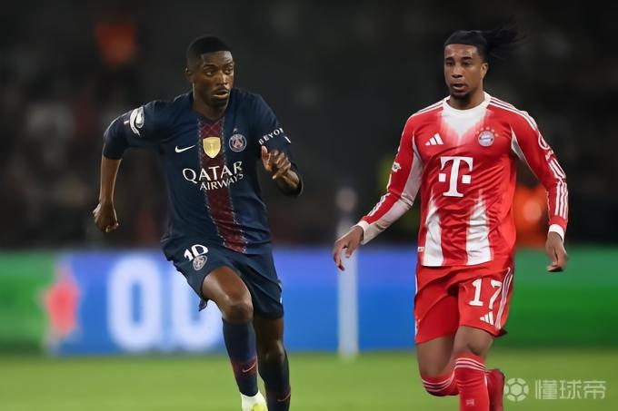 精彩，巴黎vs拜仁成欧冠历史第三次半决赛半场前双方均进2+球