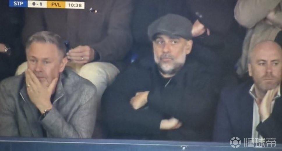 不看巴黎对阵拜仁的欧冠焦点战，瓜迪奥拉选择现场观战英甲