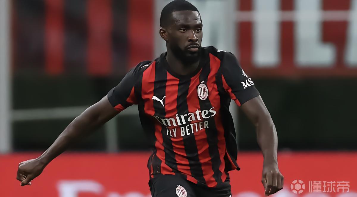 斯基拉：英格兰队派球探考察米兰中卫托莫里的表现