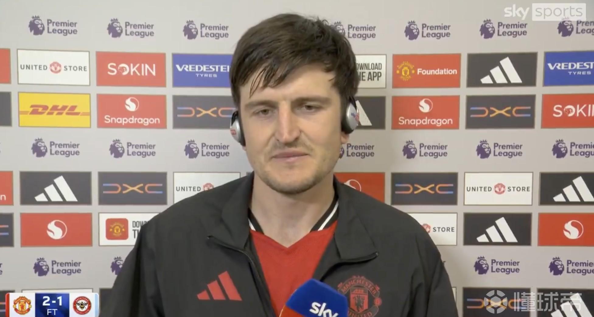 马奎尔：在遇到卡塞米罗之前，我一直觉得自己很擅长头球