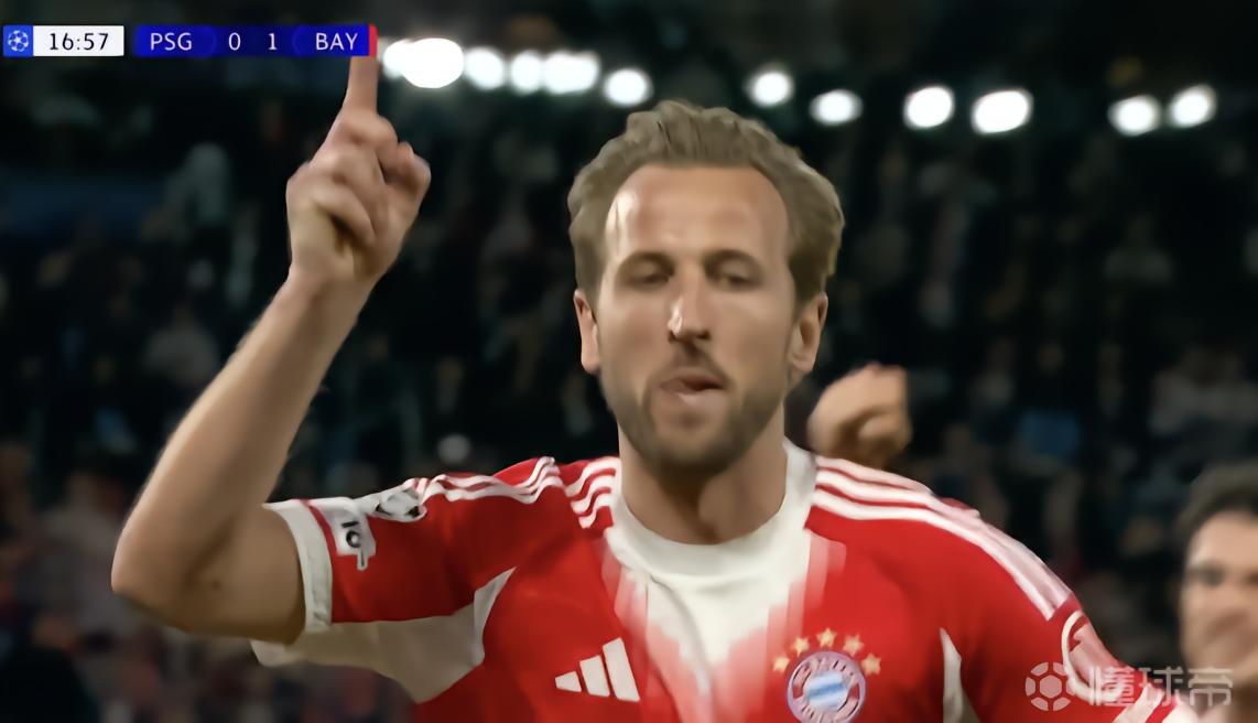 打破杰拉德纪录，凯恩成首位连续6场欧冠进球的英格兰球员