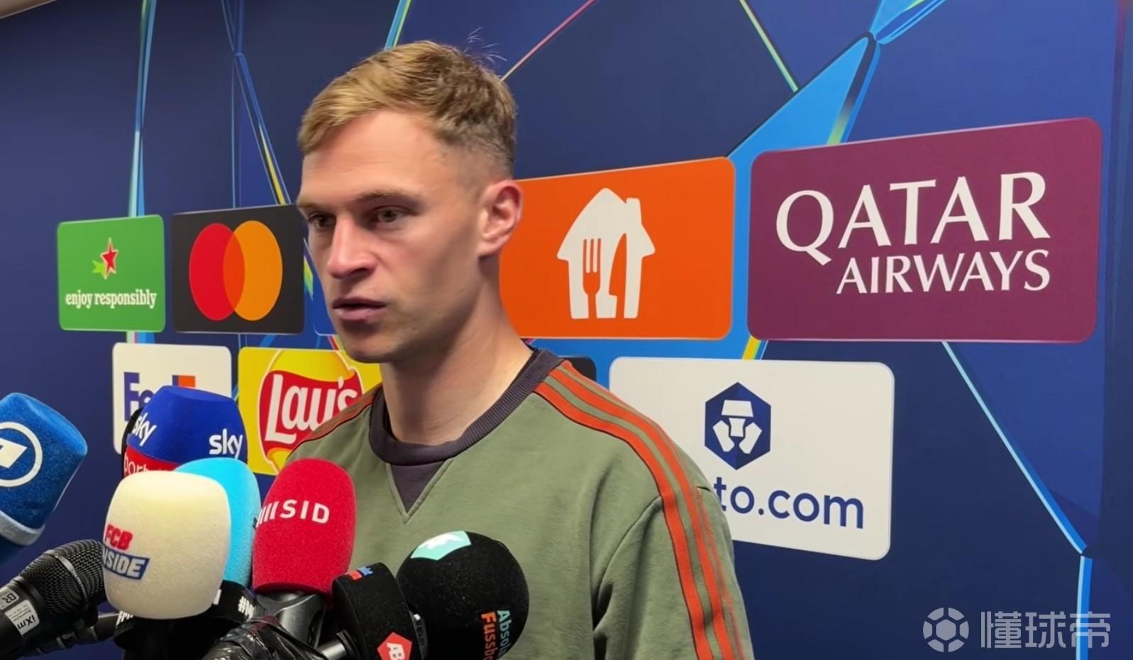 基米希：丢5球诺伊尔一次扑救没做？比赛很难用常规标准来评判