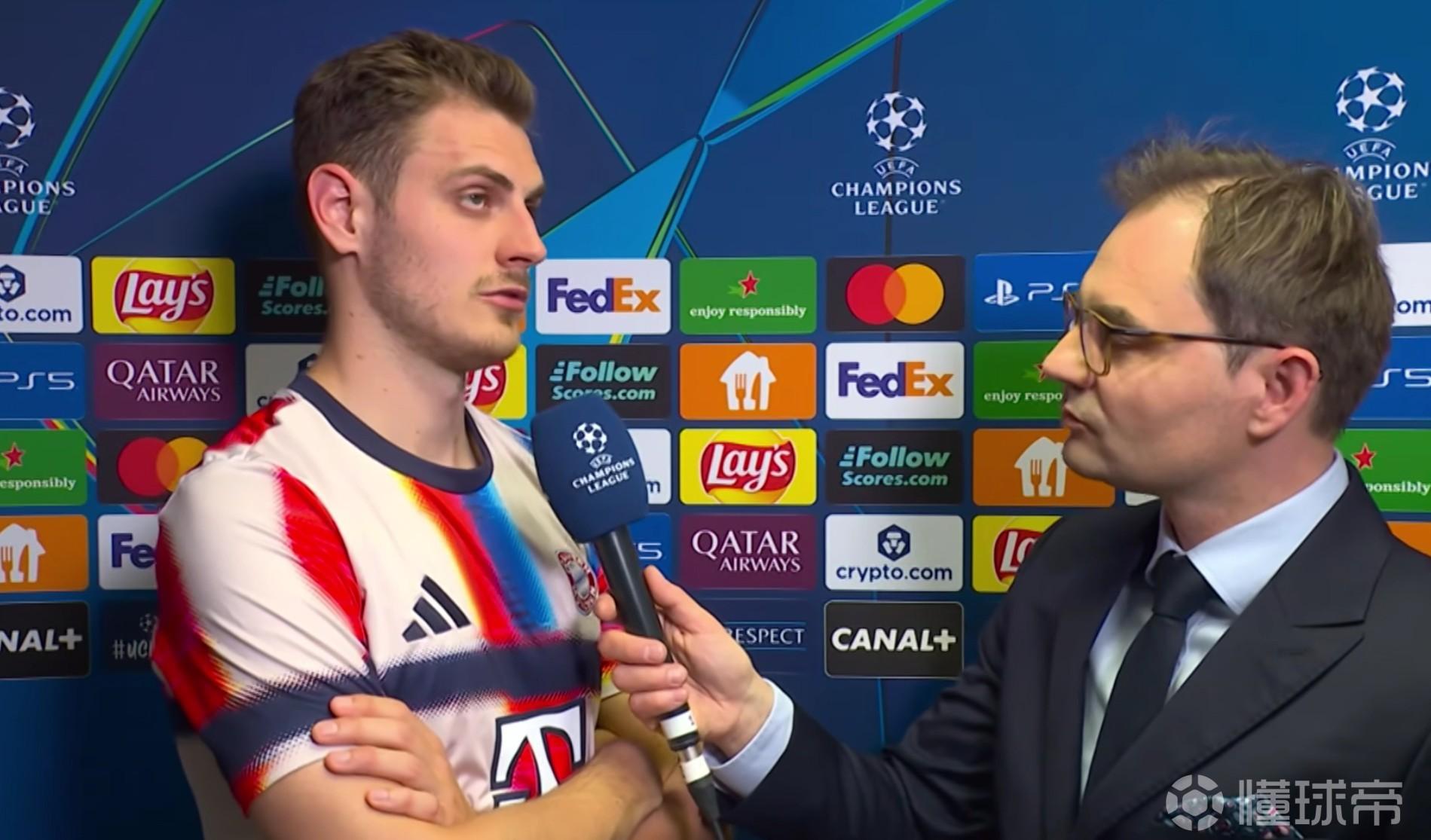 斯塔尼希奇：我们有很多机会，若最后一传更精准些能进更多球