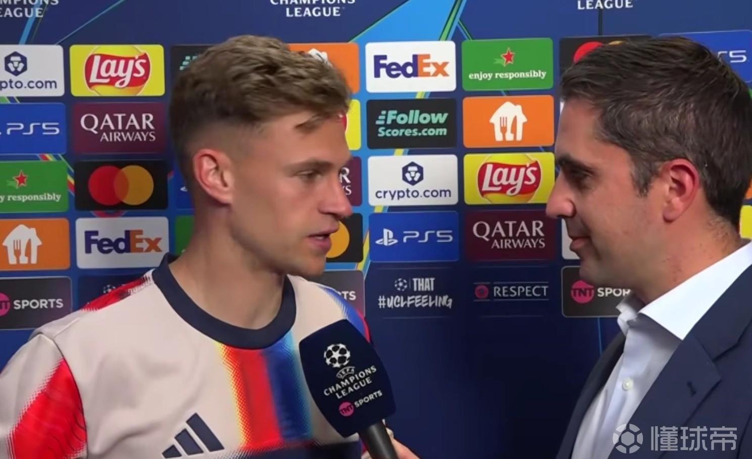 基米希：巴黎和拜仁是欧洲乃至世界上最顶尖的两支球队