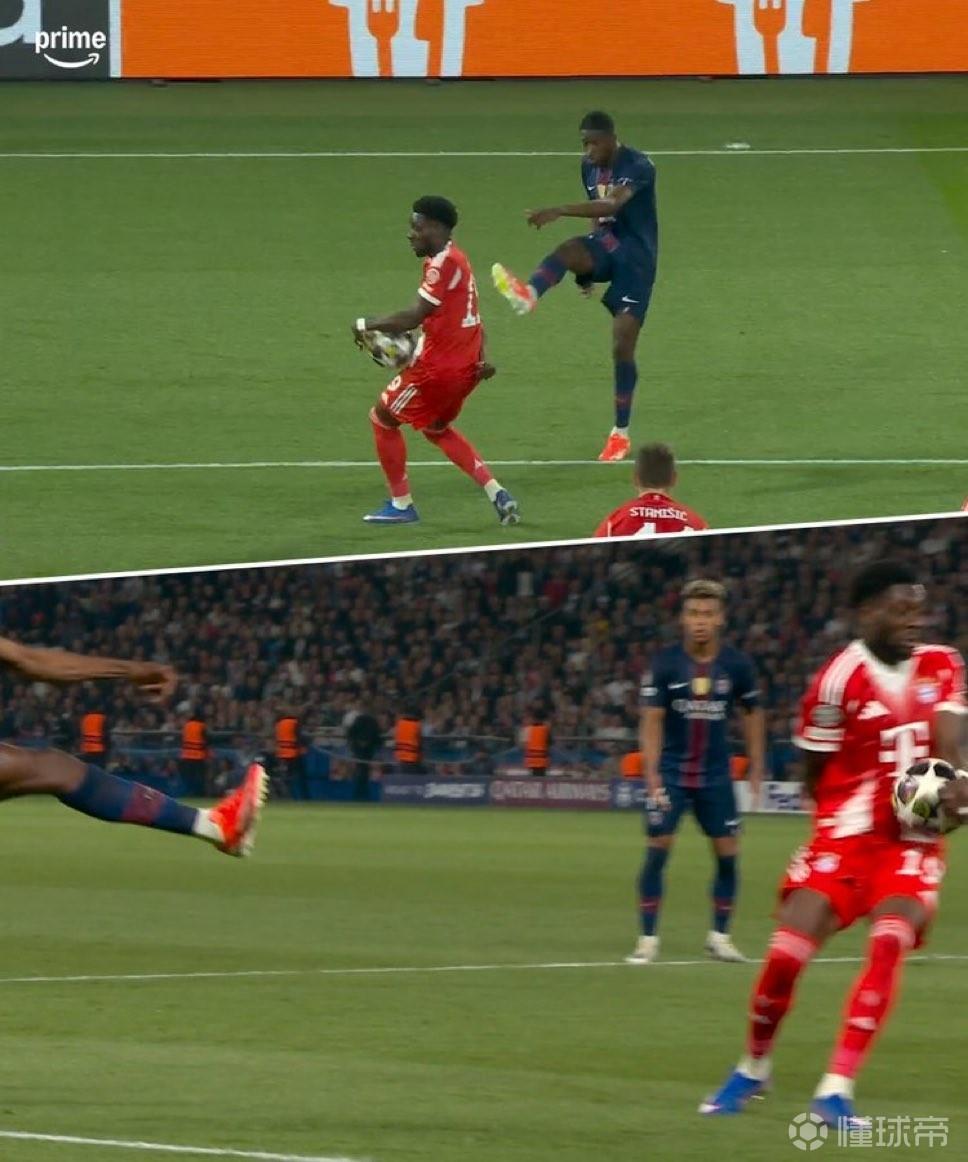 鲁尼&希勒：裁判不该判给巴黎点球，球是弹到阿方索胳膊上的