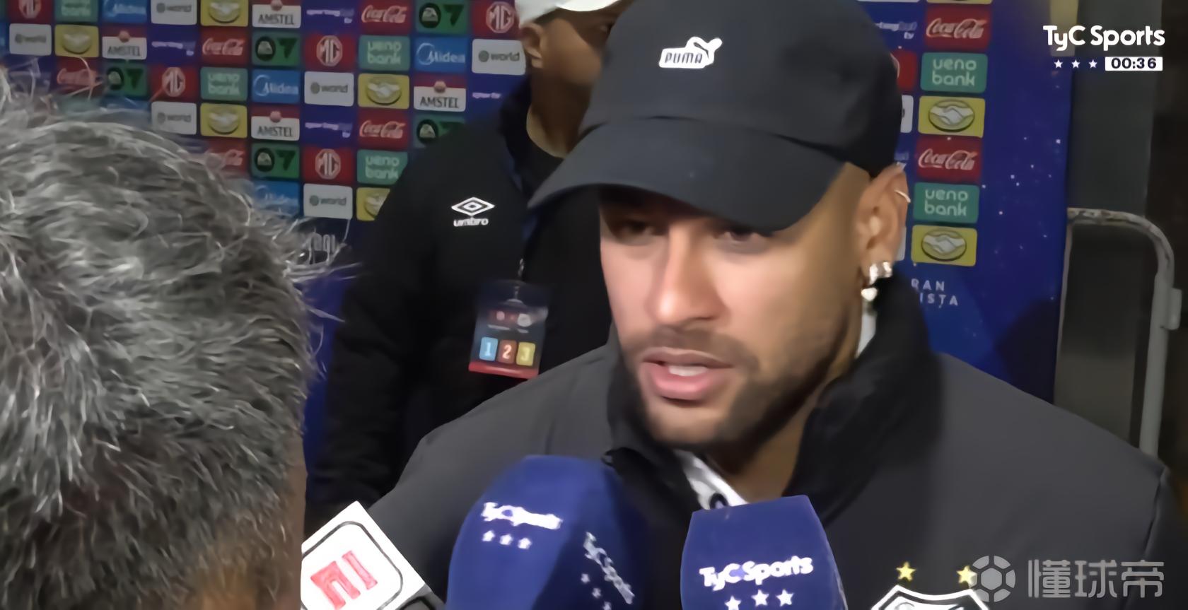 内马尔：我真的很想去踢世界杯；希望在世界杯决赛和梅西交手