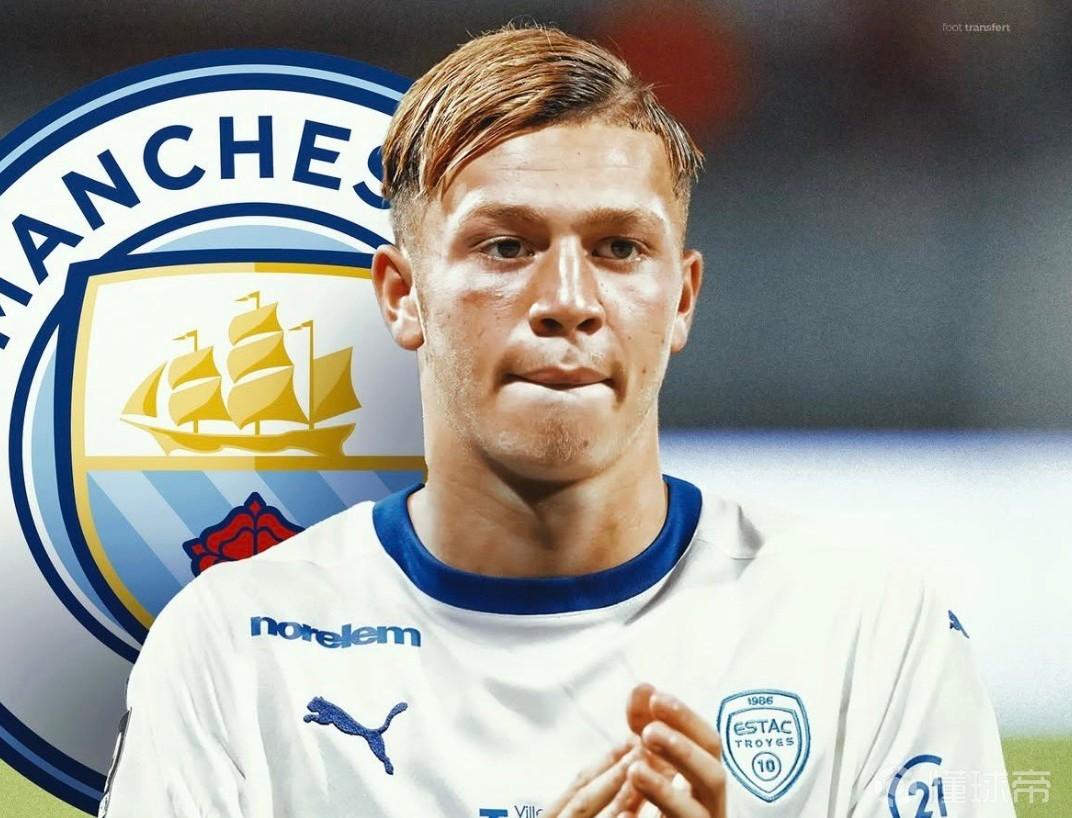 海外博主：曼城准备签下特鲁瓦19岁边锋德图尔贝