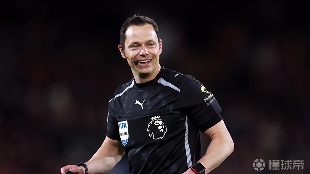 官方：达伦-英格兰执法足总杯决赛切尔西vs曼城