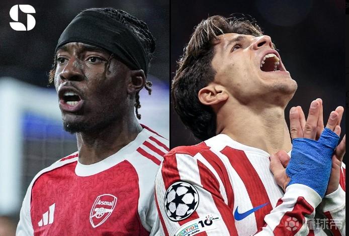 阿森纳57场、马竞55场，是本赛季五大联赛各项赛事场次最多两队