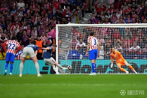 马竞近8次欧冠总比分0-1落后，仅1次完成逆转