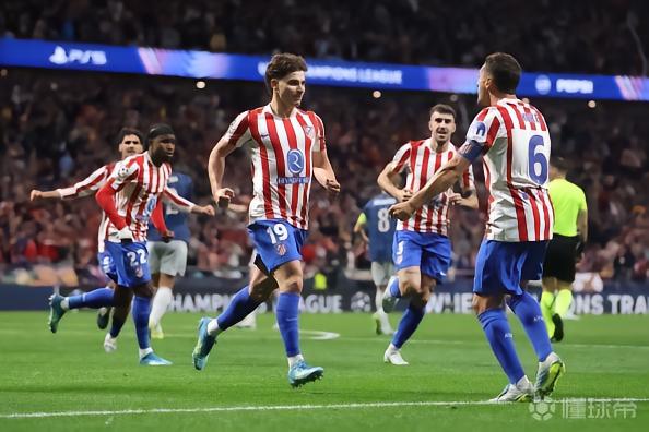 单赛季欧战进球上双，阿尔瓦雷斯成为继法尔考之后马竞第二人