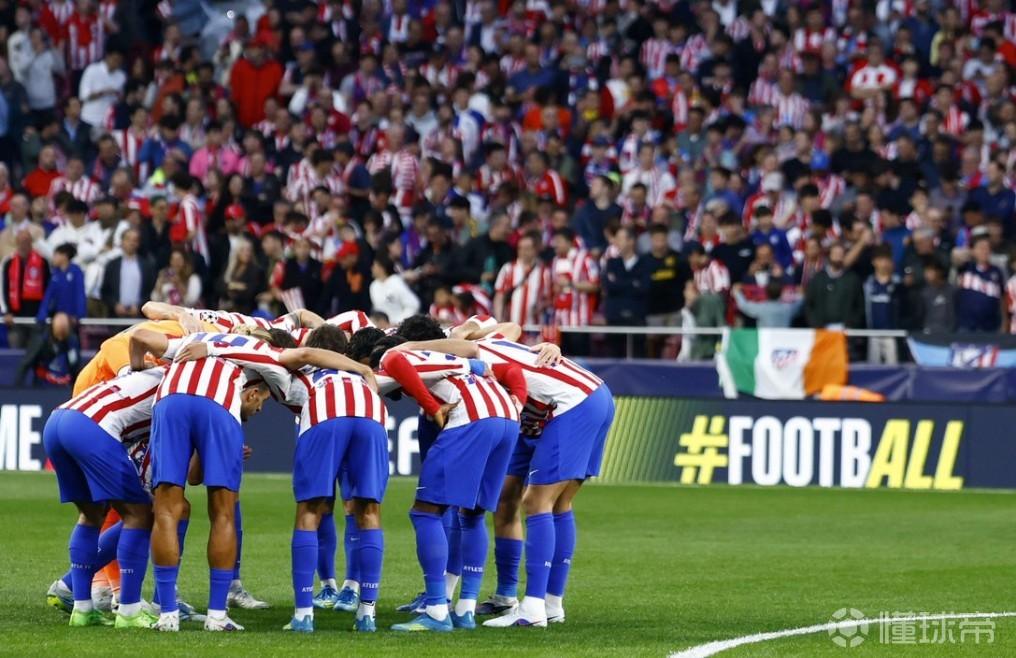 马竞各项赛事近10次参加半决赛仅1胜，其余9场2平7负