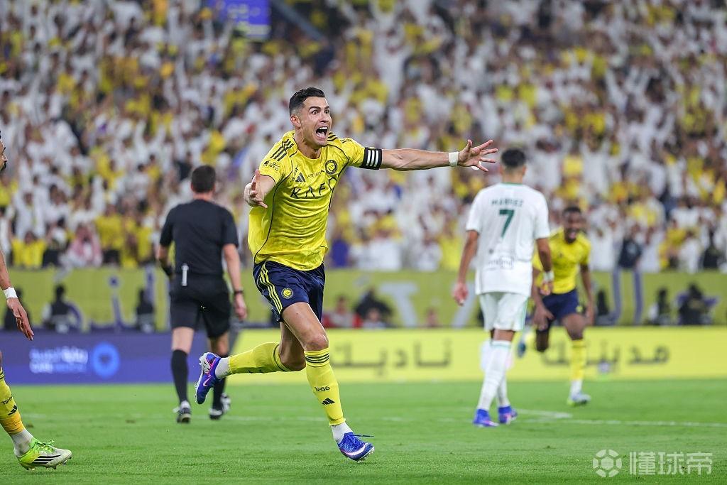 利雅得胜利解锁队史沙特联赛1000球里程碑，仅次于利雅得新月