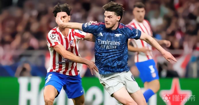 电讯报：战术调整激发赖斯的潜能，他主宰了对马德里双雄的比赛