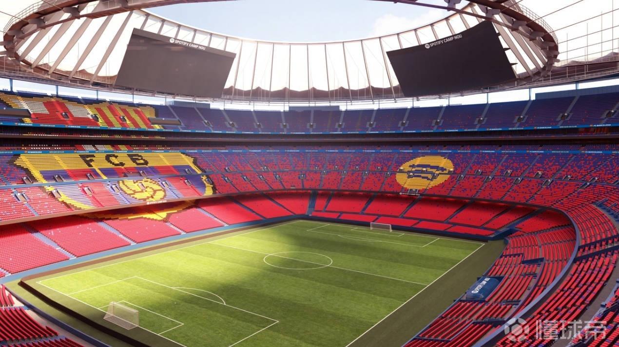 塞尔：诺坎普明年夏天安装顶篷，巴萨想27-28赛季租蒙特惠奇