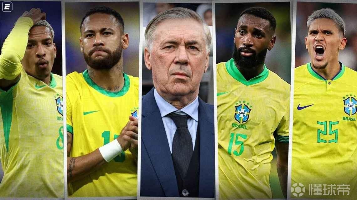 ESPN透露巴西世界杯53人初选名单：内马尔、弟媳在列