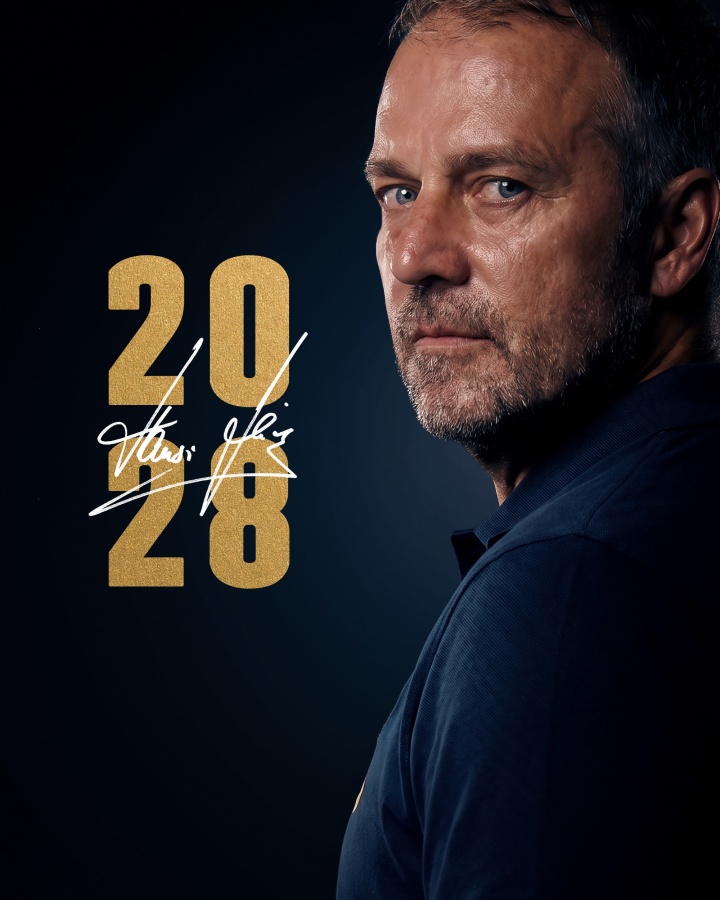 巴萨官方：与主帅弗里克续约至2028年，可延长至2029