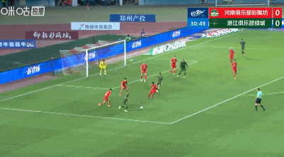 半场战报：河南0-1浙江，米特里策一条龙破门