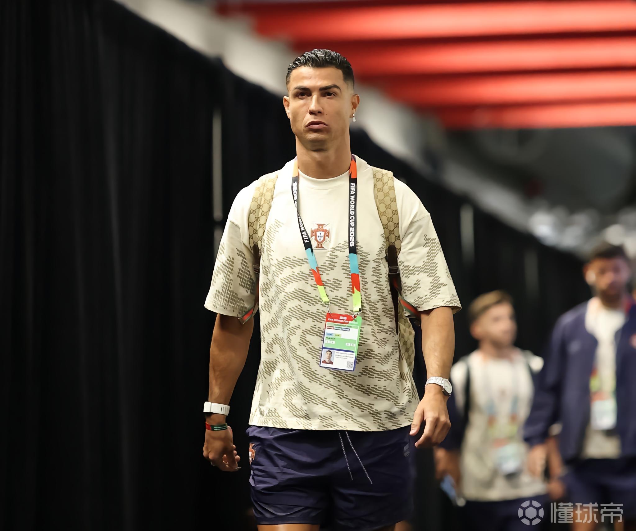 历史第四，C罗23次世界杯出场追平马尔蒂尼