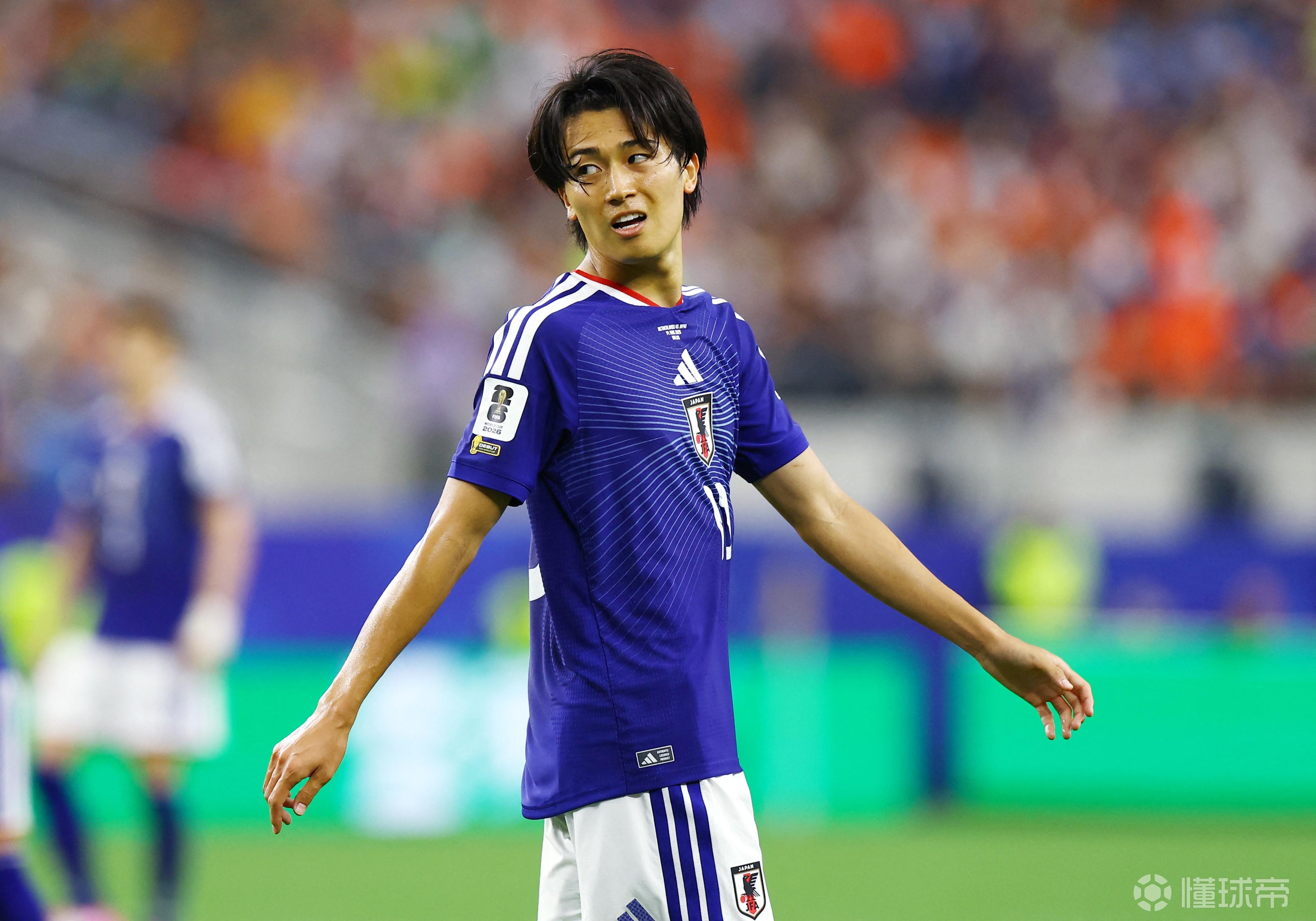 中村敬斗：对阵突尼斯确实不好踢，我们的目标是拿下比赛出线