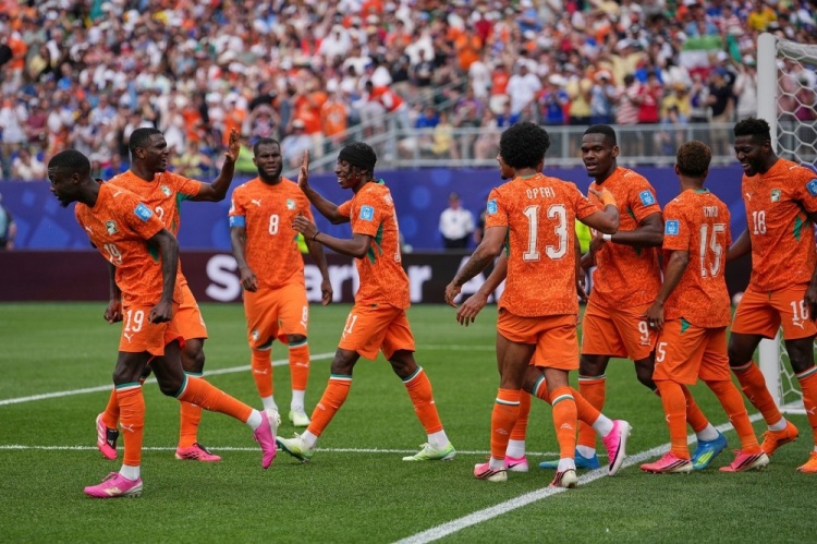 世界杯-科特迪瓦2-0库拉索小组第二出线 佩佩双响