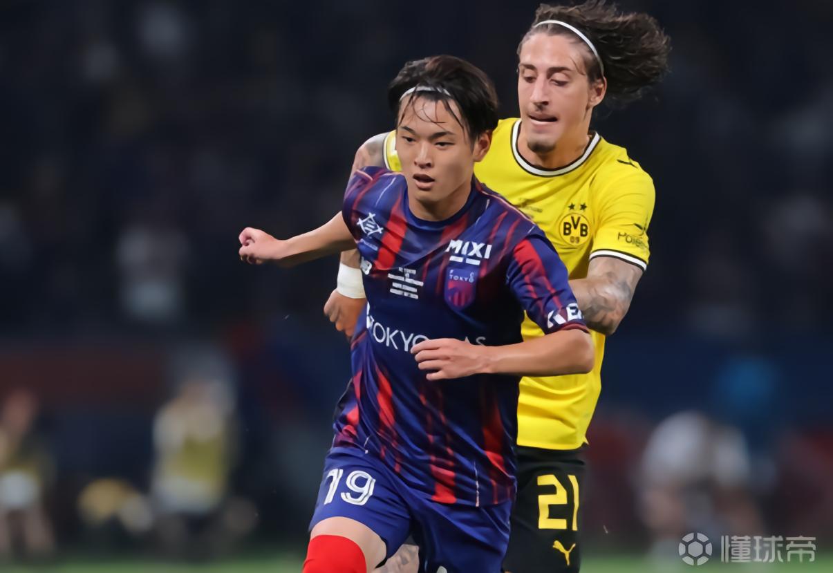 FC东京球员：多特的实力太强了，我真切体会到了世界级水准