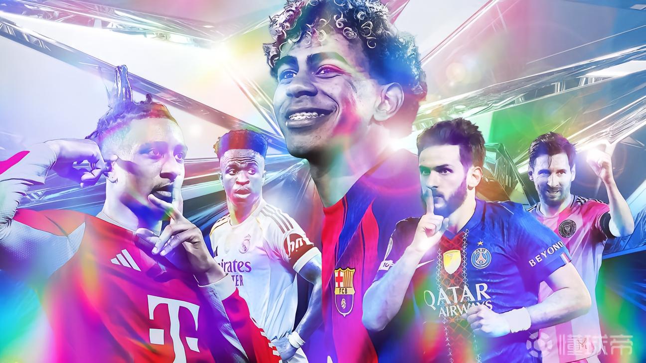 ESPN年度百大边锋：梅西第5，萨拉赫第17