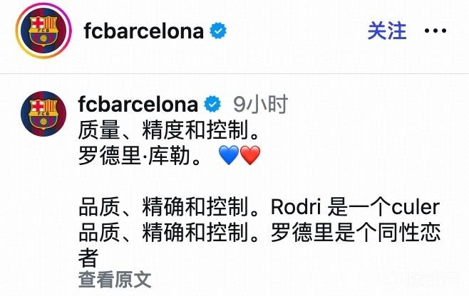 罗德里：自动翻译你礼貌吗