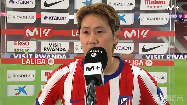 李刚仁：在替补席上时，希门尼斯和穆索就说我会上场并进球