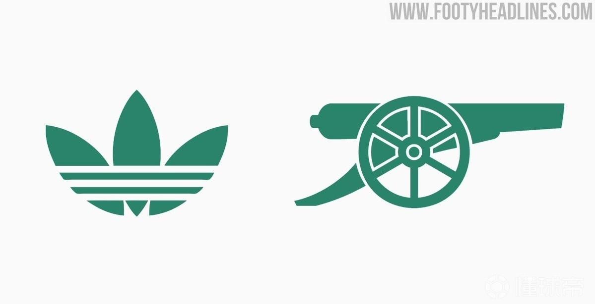 足球装备媒体：阿森纳27-28赛季客场球衣将以白色配薄荷绿