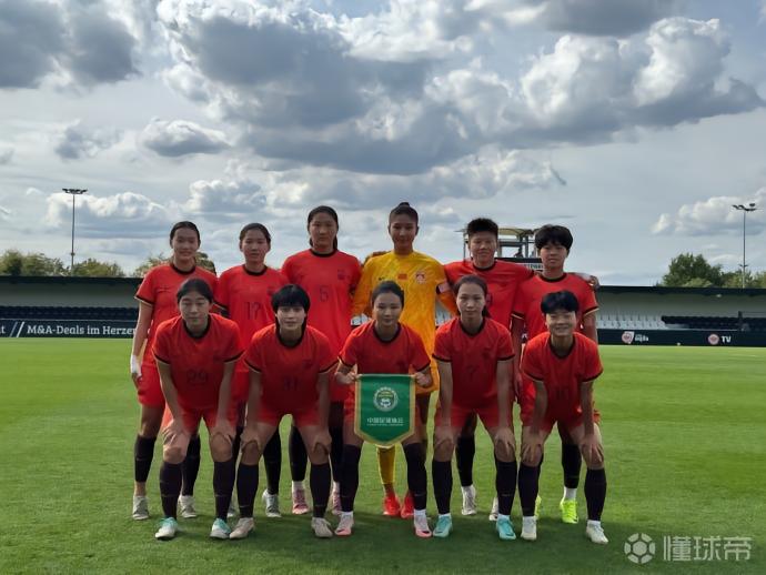 热身赛：中国U20女足1-0法兰克福U20女足，罗泺打入制胜球