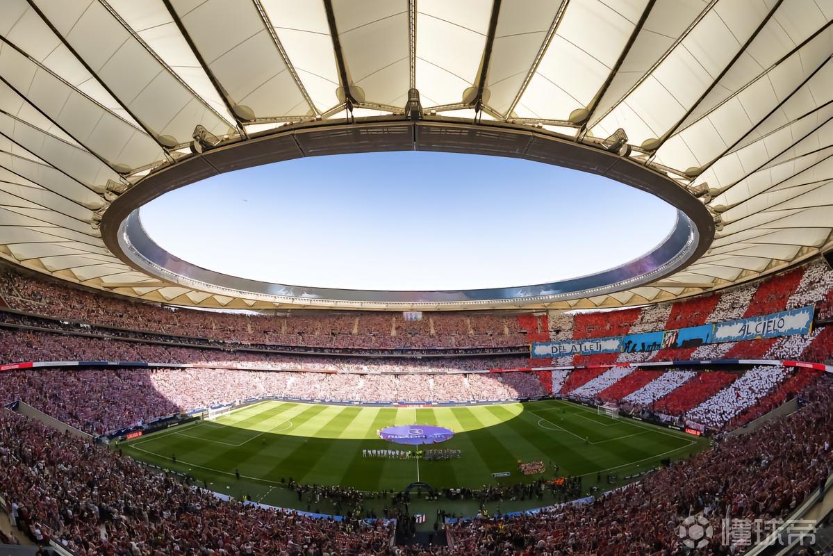 马竞官方：大都会球场昨日德比70,514人到场，创上座纪录