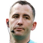 利物浦vs曼城裁判克里斯-卡瓦纳数据：近20场5红92黄2点