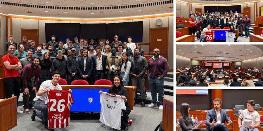 罗体：马竞前往哈佛讲述俱乐部国际化成长历程，介绍营销战略