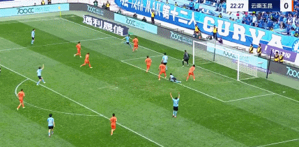 拉布亚德赛季首球弑旧主！大连英博2-0云南玉昆