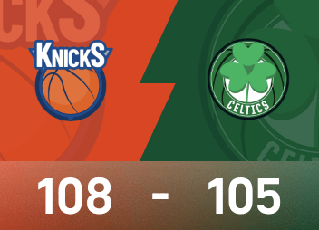 NBA季后赛战报：布伦森29分，塔图姆23+16，尼克斯108-105加时胜绿军