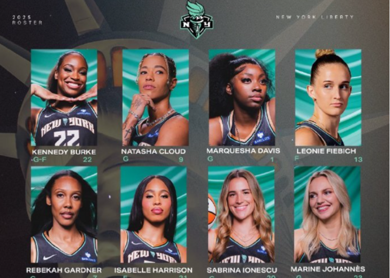 WNBA新纪录！自由人全场命中19记三分创历史