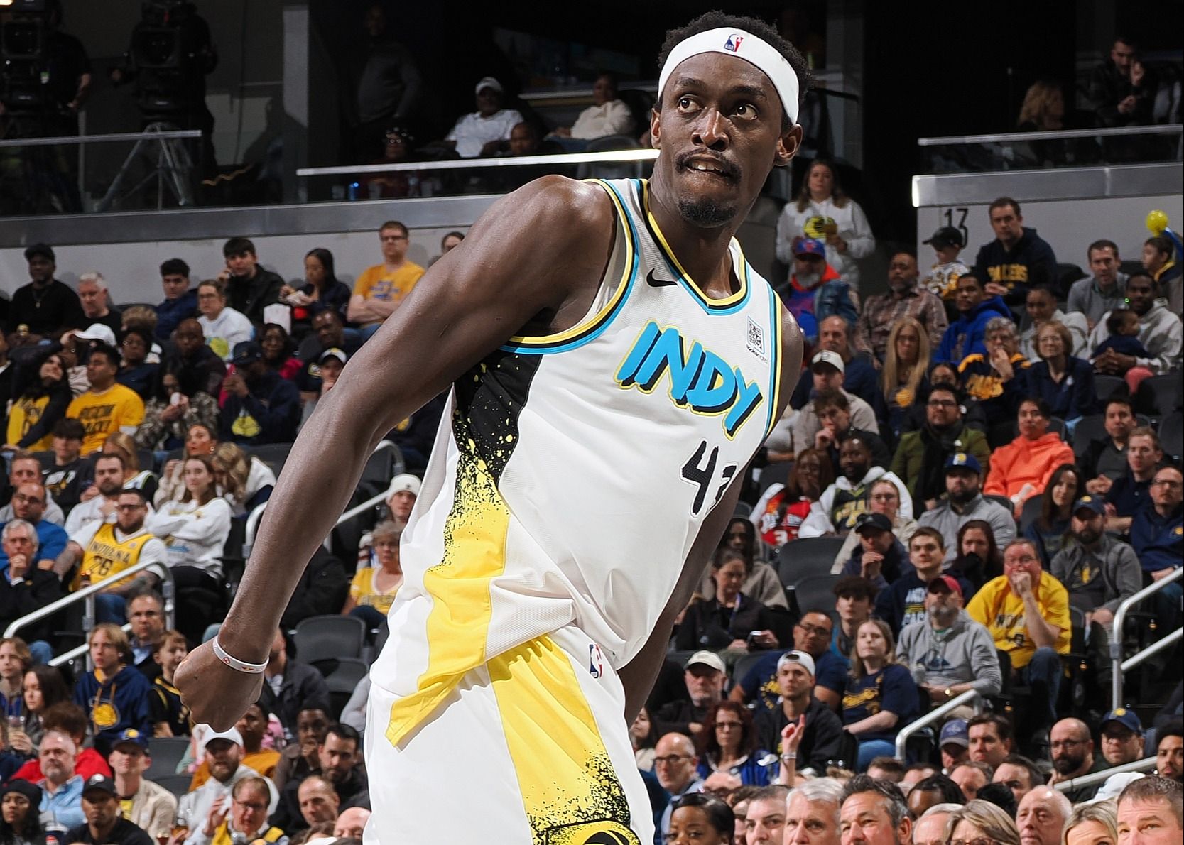 西亚卡姆季后赛得分已达到1473分，在所有喀麦隆NBA球员中得分最多