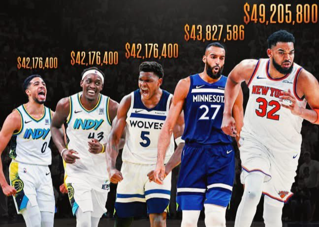 本赛季收入最高的30名NBA球员中，只有5人仍在争夺冠军